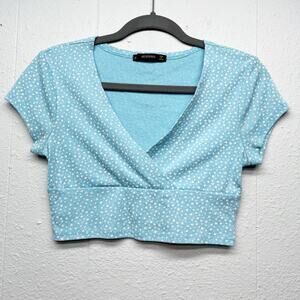 Hesperus Floral Cropped Top Womens XS Fairy Grunge Y2K Coquette Festival Beachy